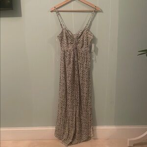 O'Neill Black and White Maxi Dress